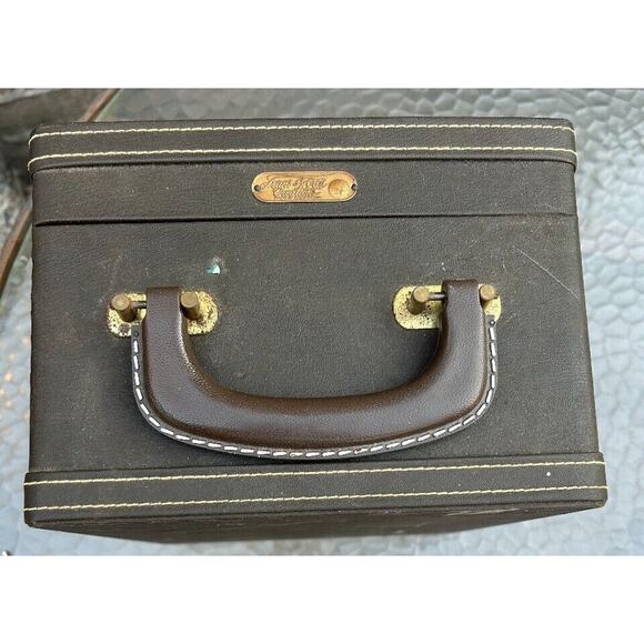 MCM Trans-World Creations Portable Coffee Bar Travel Picnic Case w/key - Picture 2 of 6
